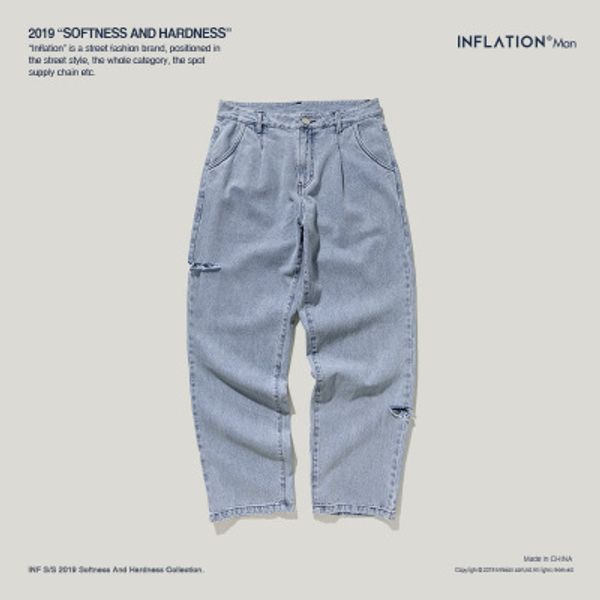 boys designer pants inf mens clothing tide brand hip hop tannin wash water handmade hole straight loose jeans haren male 2019 new style, Blue
boys designer pants inf mens clothing tide brand hip hop tannin wash water handmade hole straight loose jeans haren male 2019 new style, Blue