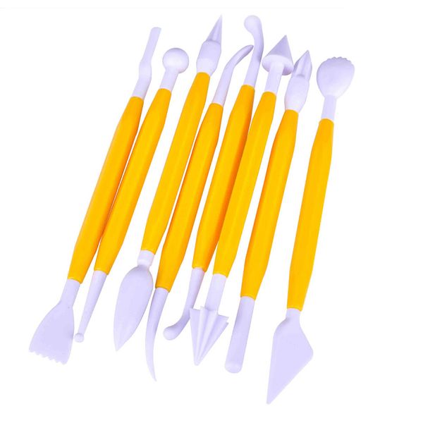 plastic fondant cakes sculpting tools detachable sculpture making cutting tool kit baking decoration tools 8 pcs yellow hg0066
plastic fondant cakes sculpting tools detachable sculpture making cutting tool kit baking decoration tools 8 pcs yellow hg0066