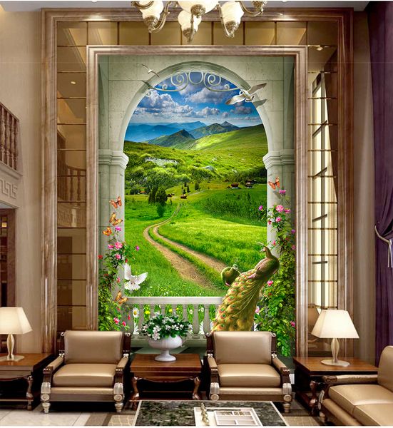custom mural 3d wallpaper pastoral path grassland peacock 3d stereo porch background wall decoration mural wallpaper
custom mural 3d wallpaper pastoral path grassland peacock 3d stereo porch background wall decoration mural wallpaper
