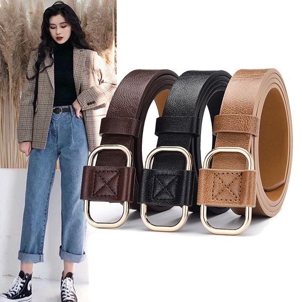 leather belt black brown women leather waist belt for jeans pants retro student cinturones para mujer
leather belt black brown women leather waist belt for jeans pants retro student cinturones para mujer