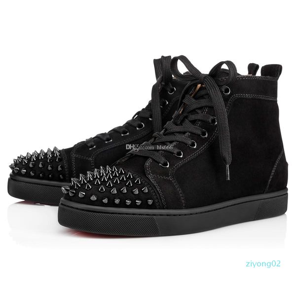 plain leather black sheepskin sneakers luxury designer red bottom flat spikes outdoor men dress wedding walking high trainers stud z02
plain leather black sheepskin sneakers luxury designer red bottom flat spikes outdoor men dress wedding walking high trainers stud z02