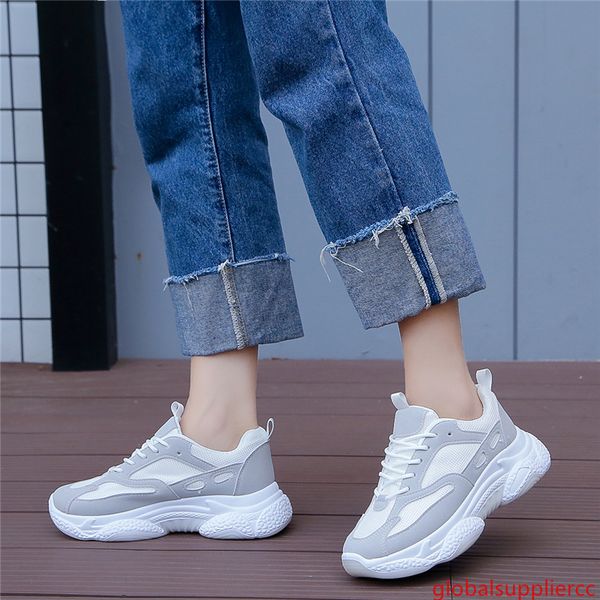 new women s designer casual shoes breathable fashion outdoor indoor universal thick bottom white gray casual sneakers size 36-39
new women s designer casual shoes breathable fashion outdoor indoor universal thick bottom white gray casual sneakers size 36-39