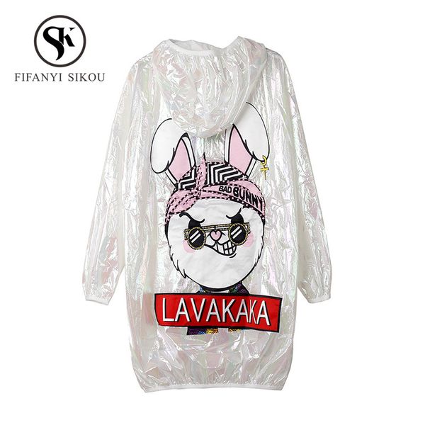 2019 summer sunscreen thin jacket women hooded coat streetwear loose windbreaker fashion print beading long sleeve jacket female, Black;brown
2019 summer sunscreen thin jacket women hooded coat streetwear loose windbreaker fashion print beading long sleeve jacket female, Black;brown