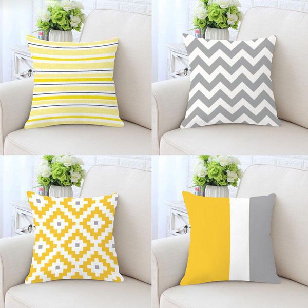 nordic style decoration yellow gray geometric cushion simple color striped triangle wave geometry pillow for modern home decor
nordic style decoration yellow gray geometric cushion simple color striped triangle wave geometry pillow for modern home decor