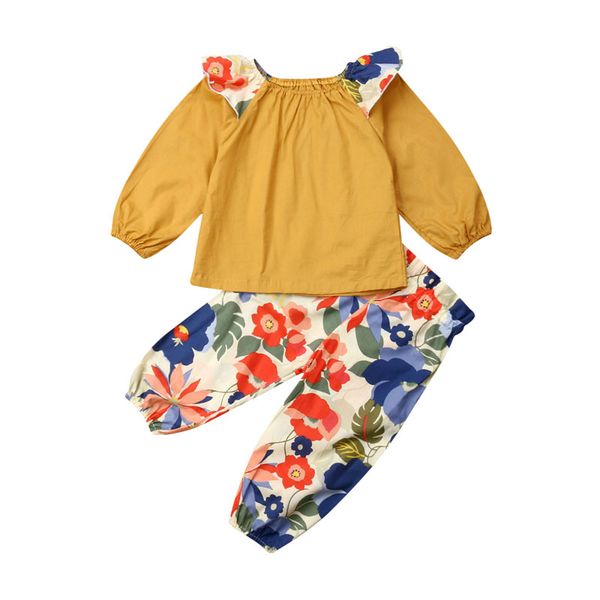 pudcoco us stock 0-4 years 2pcs newborn toddler baby girls autumn clothes long sleeve t-shirt +floral pants clothes set, White
pudcoco us stock 0-4 years 2pcs newborn toddler baby girls autumn clothes long sleeve t-shirt +floral pants clothes set, White