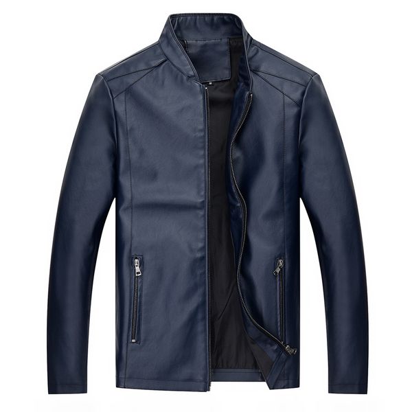 leather jacket motorcycle men's leather coat men clothes 2018 new arrival spring autumn male clothing, Black
leather jacket motorcycle men's leather coat men clothes 2018 new arrival spring autumn male clothing, Black