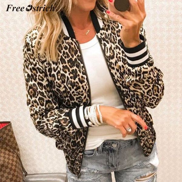 ostrich 2019 winter women jackets coat o neck zipper leopard printed long sleeve lady overcoat clothes n30, Black;brown
ostrich 2019 winter women jackets coat o neck zipper leopard printed long sleeve lady overcoat clothes n30, Black;brown