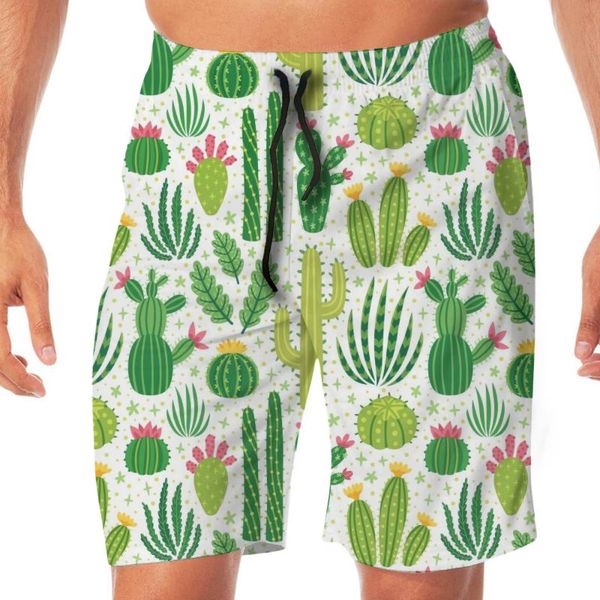 summer men's beach shorts bright desert plants cactus hand drawn shorts men's short trousers, White;black
summer men's beach shorts bright desert plants cactus hand drawn shorts men's short trousers, White;black