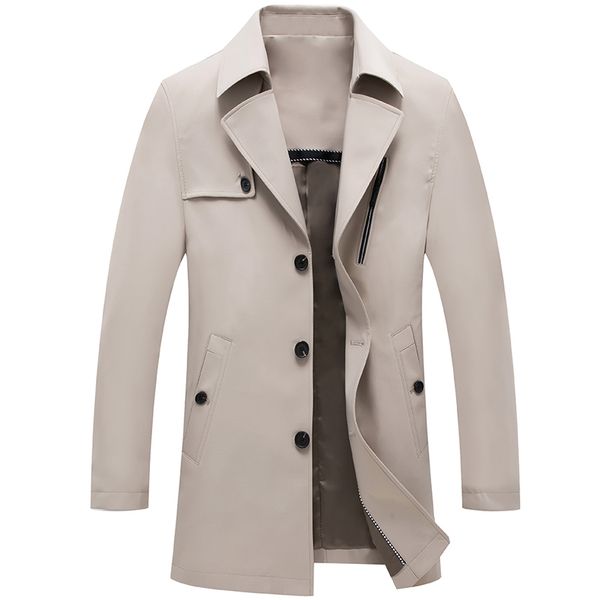 new 2019 spring autumn plus size - xxxxl thin smart casual trench coat men single breasted turn down collar coats outerwear, Tan;black
new 2019 spring autumn plus size - xxxxl thin smart casual trench coat men single breasted turn down collar coats outerwear, Tan;black
