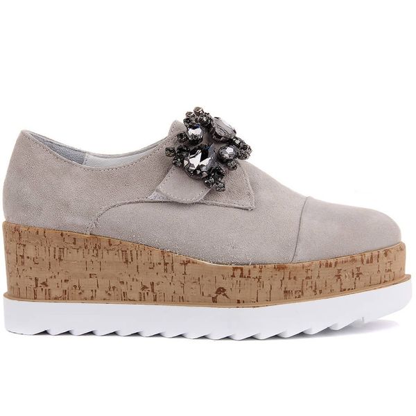 sail lakers-beige suede women 's daily casual shoes, Black