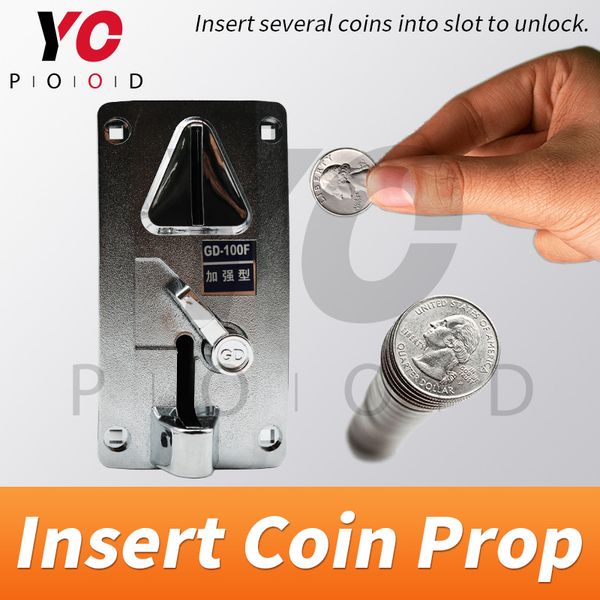 insert coin prop real room escape game insert several coins in the slot of coin machine to escape the takagism supplier yopood 
insert coin prop real room escape game insert several coins in the slot of coin machine to escape the takagism supplier yopood