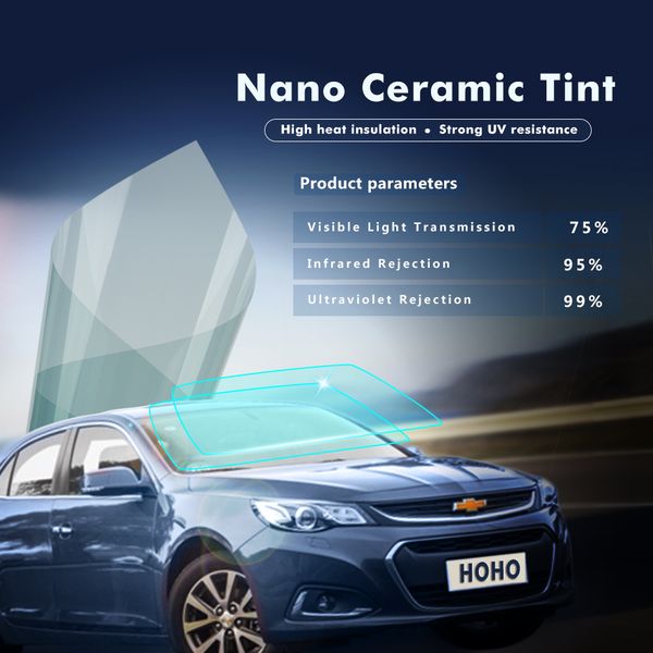 1x6m 75%vlt car sun shade heat control solar window films sun protection car ceramic series clear window glass tint vinyl
1x6m 75%vlt car sun shade heat control solar window films sun protection car ceramic series clear window glass tint vinyl