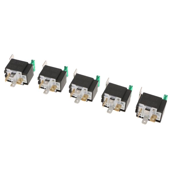 5 pieces automotive car on-off dc12v 30a 4 pin normally open fused relays
5 pieces automotive car on-off dc12v 30a 4 pin normally open fused relays