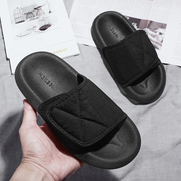 2020 summer slippers men massage fashion sandals beach slippers mens flip flops casual solid breathable sandalias hombre, Black
2020 summer slippers men massage fashion sandals beach slippers mens flip flops casual solid breathable sandalias hombre, Black