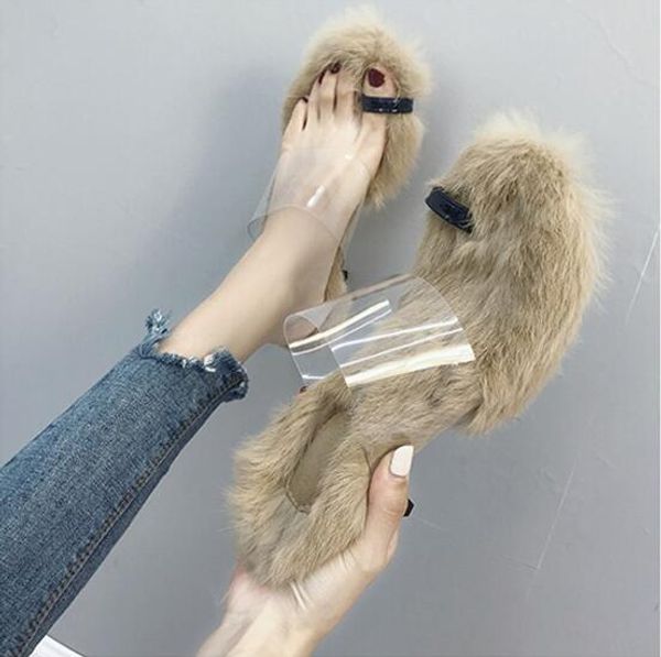 hairy slippers women 2020 spring new outfit wild transparent sets of toe sandals girls stiletto heels, Black
hairy slippers women 2020 spring new outfit wild transparent sets of toe sandals girls stiletto heels, Black