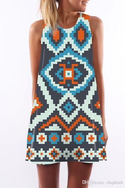 women dress crew neck summer sling sleeveless hip wrap elegant lady ethnic flower lattice digital print skirt casual pencil dresses s-xl, Black;gray
women dress crew neck summer sling sleeveless hip wrap elegant lady ethnic flower lattice digital print skirt casual pencil dresses s-xl, Black;gray