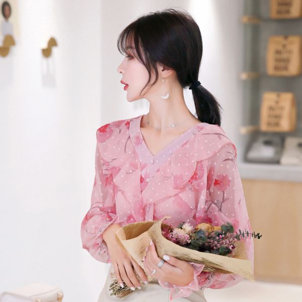 autumn chiffon shirt autumn women's 2019 new romantic sweet complimentary vest, White
autumn chiffon shirt autumn women's 2019 new romantic sweet complimentary vest, White