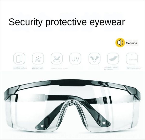anti-droplet radiation protected plain mirror safety protection labor protective glasses protection glasses delivery, Silver
anti-droplet radiation protected plain mirror safety protection labor protective glasses protection glasses delivery, Silver