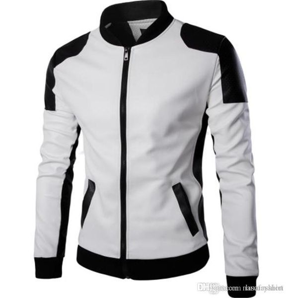 new jackets mens leather jackets winter stand collar mens designer jackets male coat, Black
new jackets mens leather jackets winter stand collar mens designer jackets male coat, Black