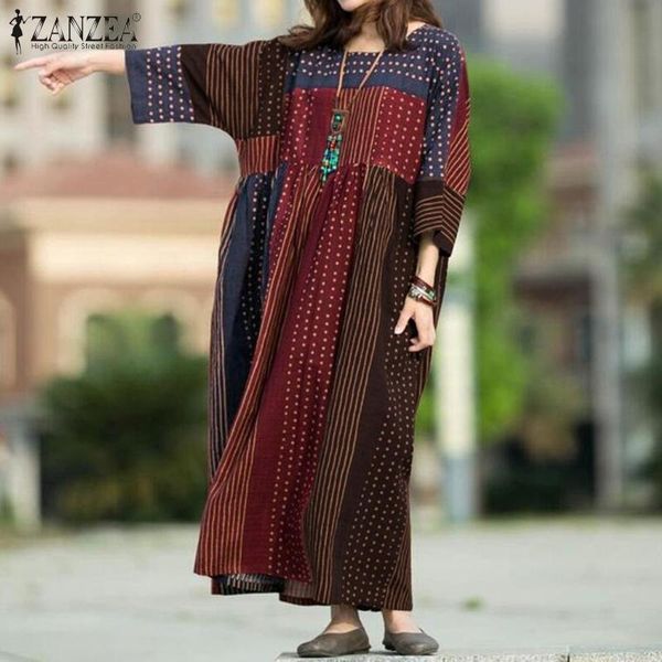 bohemian women long sleeve polka dot printed dress zanzea vintage patchwork party vestido loose sundress kaftan robe dresses, Black;gray
bohemian women long sleeve polka dot printed dress zanzea vintage patchwork party vestido loose sundress kaftan robe dresses, Black;gray