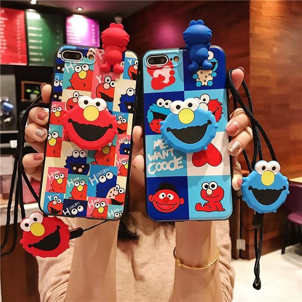 luxury design japan and south korea cute cartoon case for iphone 11 pro xr xs max 8 7 plus sesame street xr with lanyard soft back cover
luxury design japan and south korea cute cartoon case for iphone 11 pro xr xs max 8 7 plus sesame street xr with lanyard soft back cover