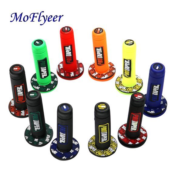 moflyeer 10 colors option handle grip motorcycle bike motocross 7/8" rubber gel hand grips brake hands
moflyeer 10 colors option handle grip motorcycle bike motocross 7/8" rubber gel hand grips brake hands