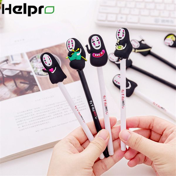helpro cartoon mask male gel pen kawaii signature pen escolar papelaria office student school writing supplies black ink 0.5 mm
helpro cartoon mask male gel pen kawaii signature pen escolar papelaria office student school writing supplies black ink 0.5 mm