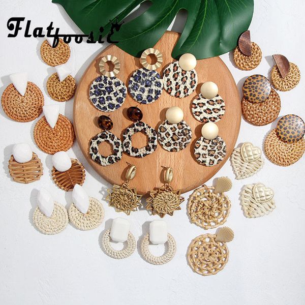 flatfoosie korean version handmade wooden straw weave rattan vine braid drop earrings trendy geometric boho earrings accessories, Silver
flatfoosie korean version handmade wooden straw weave rattan vine braid drop earrings trendy geometric boho earrings accessories, Silver