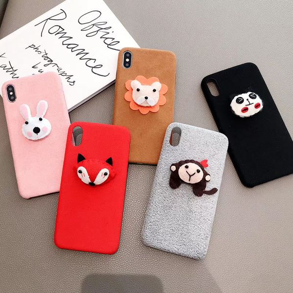one piece luxury phone case for iphone 6 7 8plus xr xsmax 11promax fashion plush designer phone case back cover with 3d animals 
one piece luxury phone case for iphone 6 7 8plus xr xsmax 11promax fashion plush designer phone case back cover with 3d animals