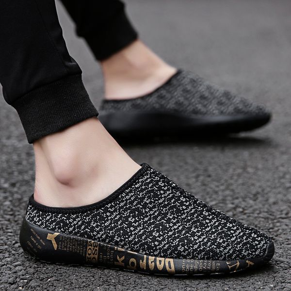 flip flops sale men sandals 2020 summer half slippers male lazy cool set foot in baotou linen cloth office a step with leisure, Black
flip flops sale men sandals 2020 summer half slippers male lazy cool set foot in baotou linen cloth office a step with leisure, Black