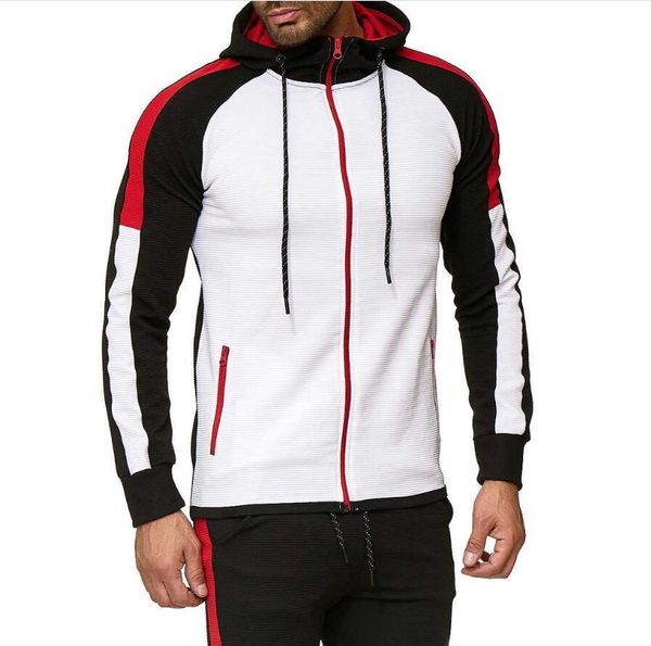 w9284 new men's hooded sweatshirts autumn winter warm fashion hoodies casual striped zipper hooded jackets coats hip tracksuit, Black
w9284 new men's hooded sweatshirts autumn winter warm fashion hoodies casual striped zipper hooded jackets coats hip tracksuit, Black