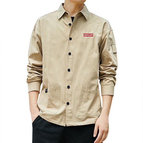 vogue candy-colored men's loose shirt tooling long-sleeved shirt male hip hop streetwear breathable fashion classic fashion, White;black
vogue candy-colored men's loose shirt tooling long-sleeved shirt male hip hop streetwear breathable fashion classic fashion, White;black