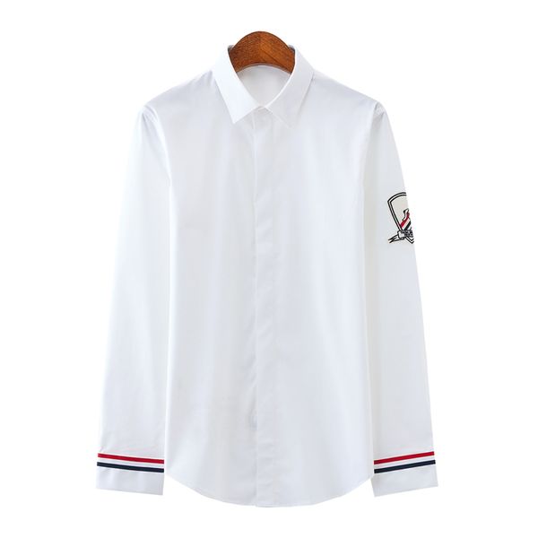 korean men casual shirts fashion solid color shirt long sleeve slim fit business shirts mens clothing male tuxedo shirt, White;black
korean men casual shirts fashion solid color shirt long sleeve slim fit business shirts mens clothing male tuxedo shirt, White;black