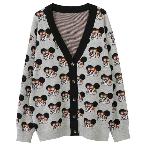 2020 sweater cartoon embroidered knitted spring new womens sweaters long-sleeved pullover loose shirt cardigan coat pull femme size s-l, White;black
2020 sweater cartoon embroidered knitted spring new womens sweaters long-sleeved pullover loose shirt cardigan coat pull femme size s-l, White;black