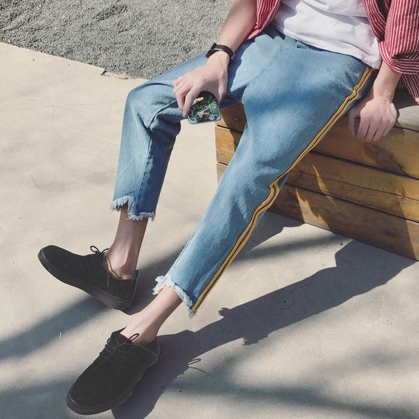 male leisure jeans student quality price benefits and sales japan style hip hop smart casual recommend, Black
male leisure jeans student quality price benefits and sales japan style hip hop smart casual recommend, Black