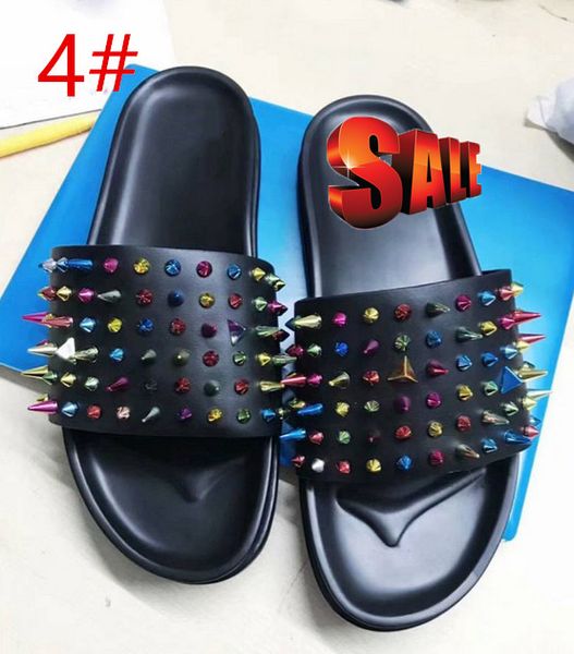 donna red bottom slippers designer luxury red bottoms shoes womens rivet junior spikes flat shoes, Black
donna red bottom slippers designer luxury red bottoms shoes womens rivet junior spikes flat shoes, Black