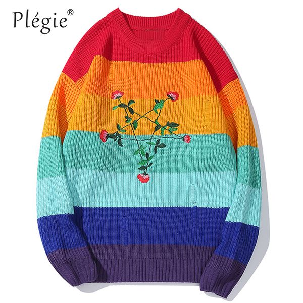 plegie multicolor patchwork sweater flower embroidery pullover long sleeve sweatshirts 2019 oversize streetwear hip hop knitwear, White;black
plegie multicolor patchwork sweater flower embroidery pullover long sleeve sweatshirts 2019 oversize streetwear hip hop knitwear, White;black
