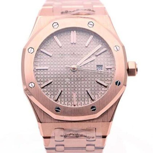 choice 41mm automatic rose gold bracelet date mens watch watches transparent back grey dial with gold hands and index hour markers, Slivery;brown
choice 41mm automatic rose gold bracelet date mens watch watches transparent back grey dial with gold hands and index hour markers, Slivery;brown