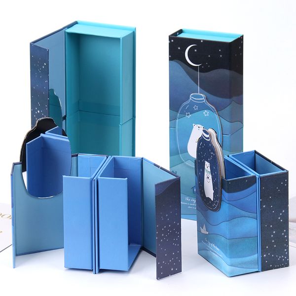 1pc creative simple multi function folding pen holder starry sky pencil bag student pencil bag school stationery supplies
1pc creative simple multi function folding pen holder starry sky pencil bag student pencil bag school stationery supplies