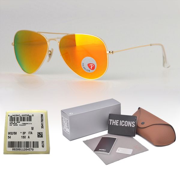 High Quality plastic Polarized Pilot Sunglasses Men Women Brand Design uv400 Eyewear Driving Glasses Gradient Lenses With Cases and label
High Quality plastic Polarized Pilot Sunglasses Men Women Brand Design uv400 Eyewear Driving Glasses Gradient Lenses With Cases and label