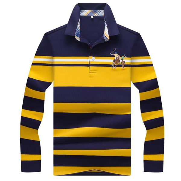 autumn winter new polo shirt brand cotton men's polo shirt business casual striped solid shirt polo men, White;black
autumn winter new polo shirt brand cotton men's polo shirt business casual striped solid shirt polo men, White;black