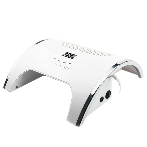 36 leds nail dryer 80w 2-in-1 nail lamp & dust collector manicure with two powerful fan vacuum cleaner manicure tools eu pl, Silver
36 leds nail dryer 80w 2-in-1 nail lamp & dust collector manicure with two powerful fan vacuum cleaner manicure tools eu pl, Silver