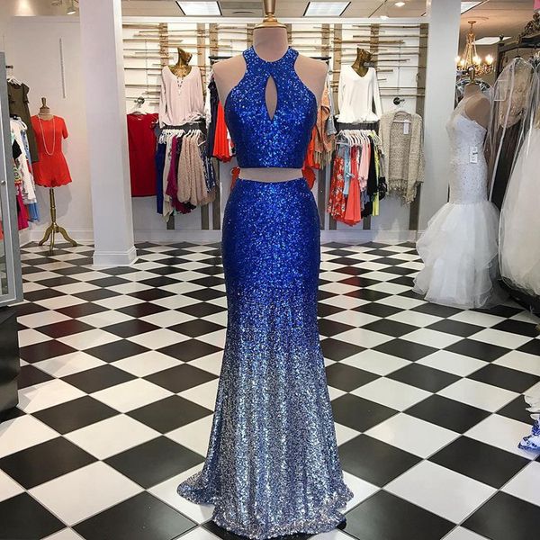 roayl blue to silver prom homecoming dresses long 2 piece high neck open back sheath elegant evening cocktail party dress formal gowns cheap, Black;red
roayl blue to silver prom homecoming dresses long 2 piece high neck open back sheath elegant evening cocktail party dress formal gowns cheap, Black;red