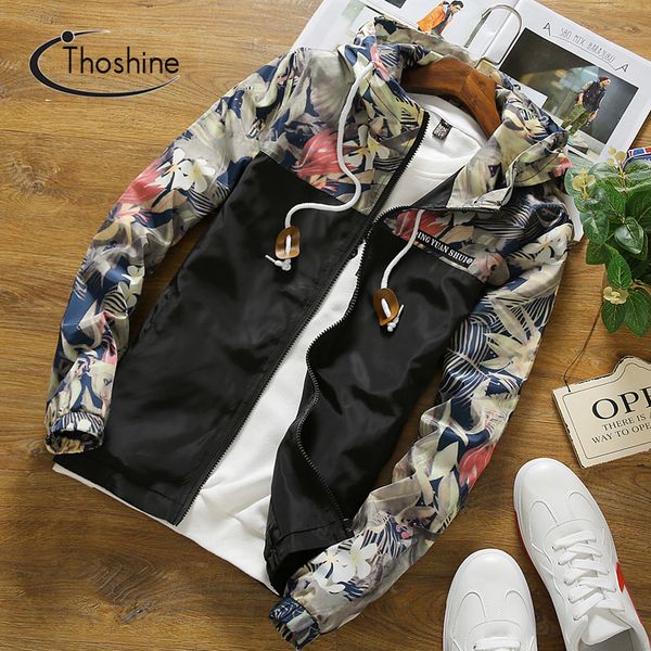 thoshine brand spring autumn men print jackets slim fit male fashion hooded jacket teenager pattern outwear youth casual coats, Black;brown
thoshine brand spring autumn men print jackets slim fit male fashion hooded jacket teenager pattern outwear youth casual coats, Black;brown