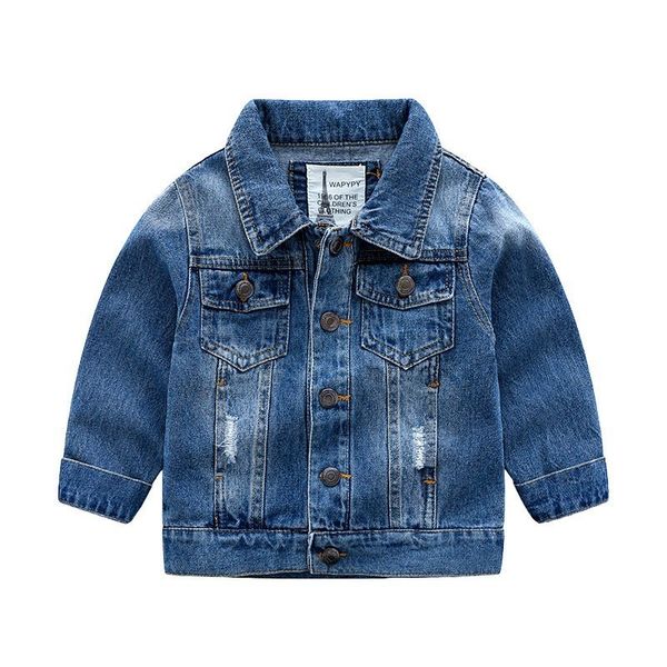 toddler boys denim jacket kids clothes autumn 2018 children turn down collar coat jaqueta jeans infantil menino manteau garcon, Blue;gray
toddler boys denim jacket kids clothes autumn 2018 children turn down collar coat jaqueta jeans infantil menino manteau garcon, Blue;gray