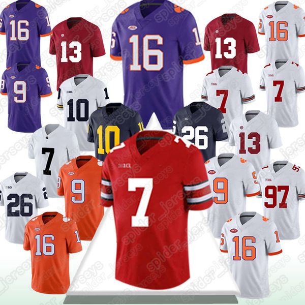 NCAA 16 Trevor Lawrence Wear 7 Dwayne Haskins Jr 9 Travis Etienne Jr 97 Nick Bosa 10 Tom Brady 26 Barkley 13 Tagovailoa jersey 2019
NCAA 16 Trevor Lawrence Wear 7 Dwayne Haskins Jr 9 Travis Etienne Jr 97 Nick Bosa 10 Tom Brady 26 Barkley 13 Tagovailoa jersey 2019