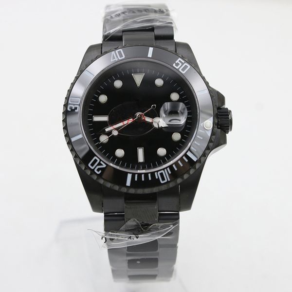 mens full 40mm dial automatic hands rotatable ceramic bezel black crystal watches sapphire movement luminous r-subm luxury wristwatches pioj, Slivery;brown
mens full 40mm dial automatic hands rotatable ceramic bezel black crystal watches sapphire movement luminous r-subm luxury wristwatches pioj, Slivery;brown