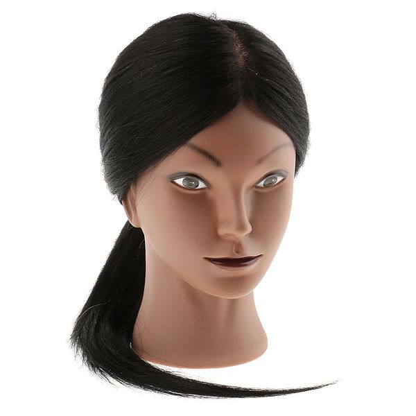 cosmetology silicone professional hairdressing practice training mannequin head doll with mount hole 80% real human hair, White
cosmetology silicone professional hairdressing practice training mannequin head doll with mount hole 80% real human hair, White