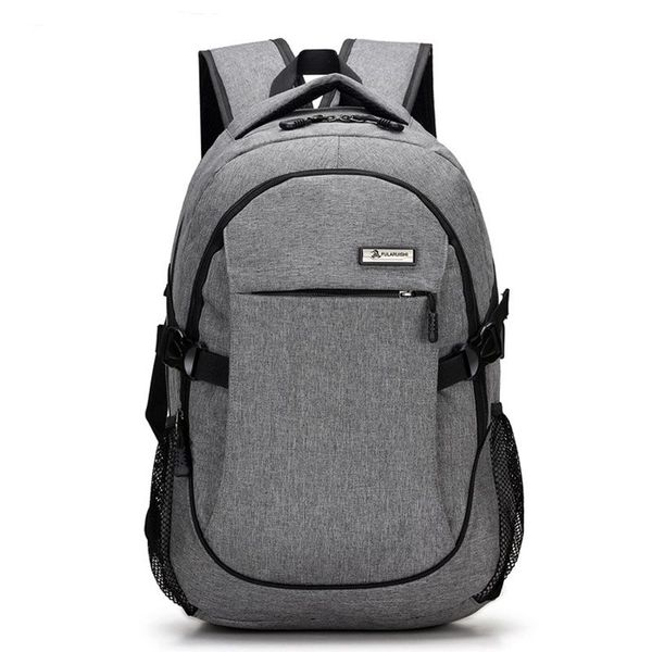 lapbackpack with usb charging port business water resistant polyester and notebook bag(gray 
lapbackpack with usb charging port business water resistant polyester and notebook bag(gray