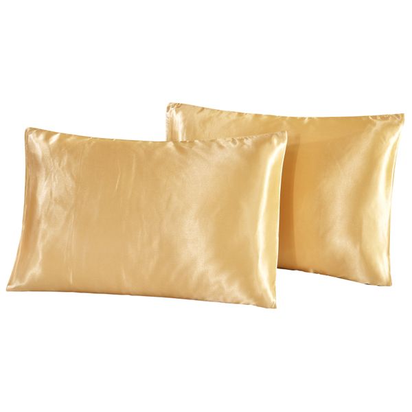 2 x emulation satin silk pillowcase soft solid color pillow cover case summer sleeping well home bedding pillows pillow case
2 x emulation satin silk pillowcase soft solid color pillow cover case summer sleeping well home bedding pillows pillow case